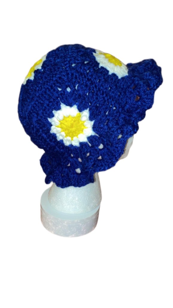 -Granny Square Bucket Hats