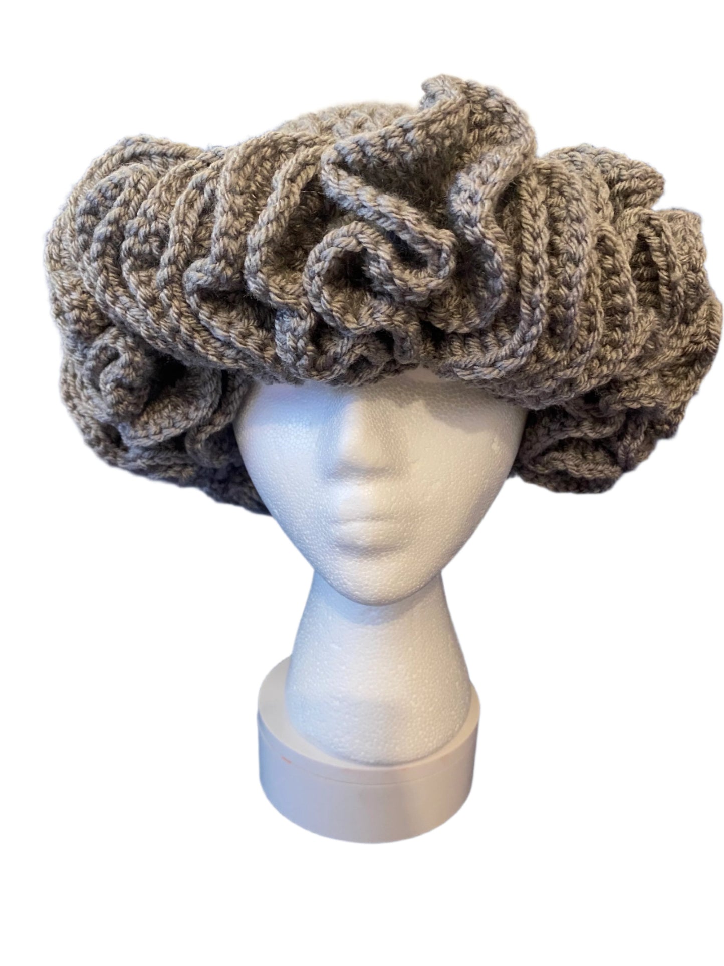 Crochet Ruffle Hats