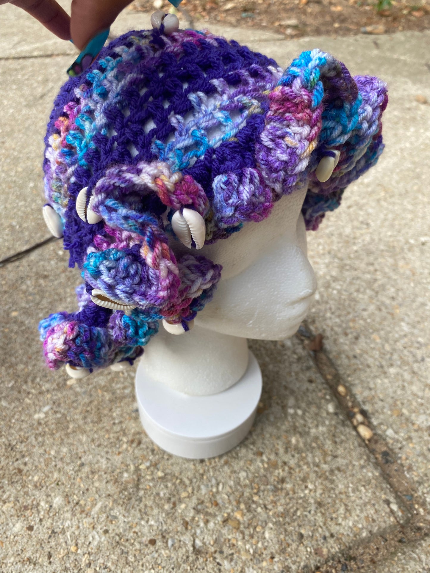 Crochet Ruffle Hats