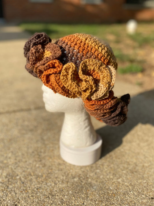 Crochet Ruffle Hats